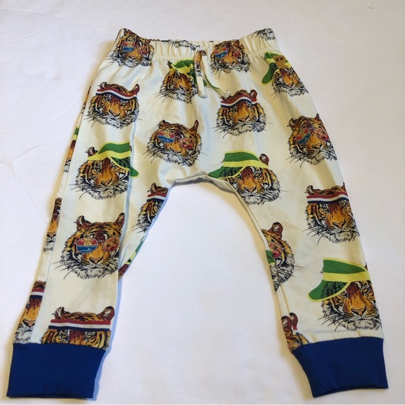 Rock Your Baby Take It Easy Tiger T-Shirt And Retro Tiger Trackpads Size 18-24 M - Picture 8 of 16